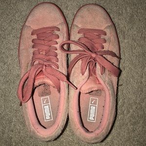 pink puma sneakers